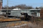 NS 4181 waits at Raleigh Union Station to take train P59 southbound